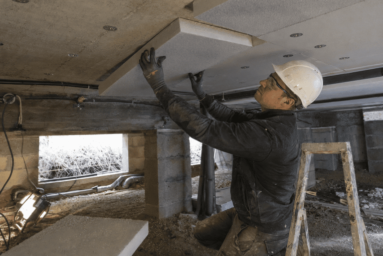 Travaux plancher bas